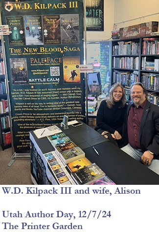 Me & My Wife on Utah Author Day